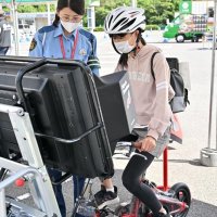ユニーク自転車ずらり　安全サイクリングへ啓発も　イオンモール木更津　【ツール・ド・ちば２０２３】
