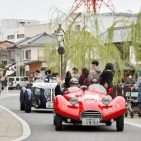 ポルシェ、ブガッティ…小江戸佐原に往年の名車　香取など千葉県内市町駆け抜ける　ラリーイベント