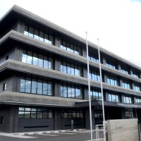 完成し、２３日から業務を始める新たな県山武合同庁舎