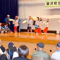 睦沢の伝統芸能集結　４団体　歌踊やおはやし披露