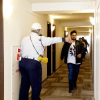 災害時、外国人守れ！！　訪日客増見据え対応確認　千葉県旅館ホテル組合が避難訓練