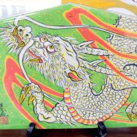 昇竜図の絵馬
