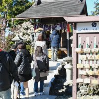 勉強の成果出ますように　成田山新勝寺「初天神」で合格祈願
