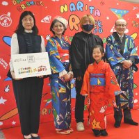 アート着物まとい成田詣で　地元アーティストがデザイン　来月から　新勝寺門前活性へ
