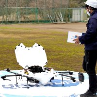 配送実績なく１年前倒し　ドローン実証実験終了へ　収益見込めず実用化困難　勝浦
