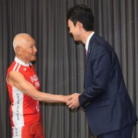 ９１歳超人、記録更新へ意欲　アイアンマンレース最高齢完走者・八千代の稲田弘選手　やりたいこと“楽しく”挑戦
