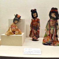 中原氏が制作を指導した人形。顔は中原氏自身が描いた