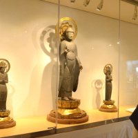「阿弥陀三尊像」修復終え披露　横芝光町文化財、住民寄付も