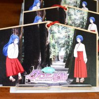 東金市舞台のアニメ「とーがね！クロニクル」をデザインした日吉神社の絵馬