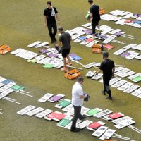 甲子園懸け６日開会式　ＺＯＺＯマリン　第１０６回全国高校野球選手権千葉大会