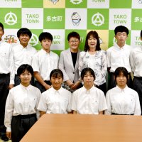 全国への意気込み「優勝」「良い結果」　多古中ゴルフ部