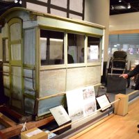 芸術と歴史、一度に堪能　千葉県内唯一の人車、古代琴も　茂原市立美術館・郷土資料館　【涼んで学ぶ県南ミュージアム巡り】（１）