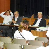 小学校建て替えや駅改修　御宿町議会、住民に報告会