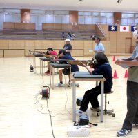 独自バイアスロン射撃と走力競う　市原で大会