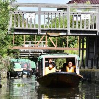 十二橋巡り郷土愛育む　水郷の観光資源を体験　香取・新島小