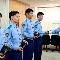 「責任の重さ感じる」　新人警察官に拳銃貸与　八千代署