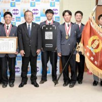 関東４強、初聖地も目前　千葉黎明高野球部　八街市長に躍進を報告