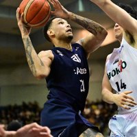 Ｂ２レギュラーシーズン最優秀選手賞に輝いたＡ千葉のアシュリー
