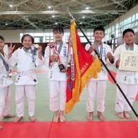 第２０回接骨木少年柔道大会　育心館内山道場Ａ優勝