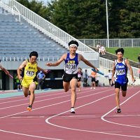 男子４継井野制す　千葉県中学新人陸上
