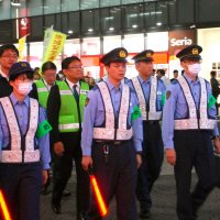 客引き、違法駐車防止　富士見地区でパトロール　千葉市