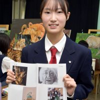 千葉県展・洋画部門で最年少最高賞　千城台高３年の實方さん　審査員うならせた描写力　ダークな雰囲気を表現