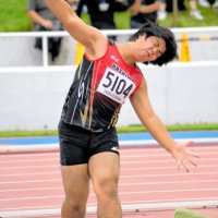 優勝は通過点　男子砲丸　柏・松尾　千葉県中学新人陸上