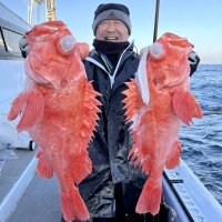 太東メヌケ４．５キロゲット　防波堤シーバス４８匹　【今週の釣果】