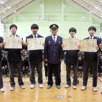迷った高齢者を家まで送る　男子中学生６人に感謝状　「行動起こしたから無事に」　八千代