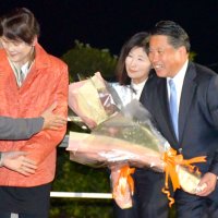 芝山町長選　麻生氏再選　人口増、企業誘致へ注力　「次世代のため」人生ささげ