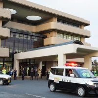 年末年始を安全に　特別警戒で出動式　いすみ