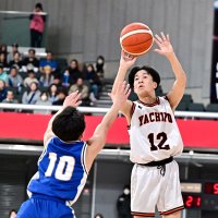 躍動、雪辱誓う　八千代２年駒木　高校バスケウインターカップ