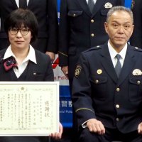 君津市農協副支店長が電話de詐欺被害食い止め感謝状　富津署