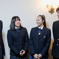 将来の夢語らう　千葉県内高校生アスリート座談会　新体操　魚津凜花　団体から個人活躍　レスリング　木村美海　国際大会でメダル　陸上　宮下輝一　五輪上位入賞狙う　自転車　中村孔翼　オリンピックで金