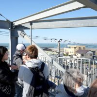 津波備え高所へ避難　旭８６０人、訓練で手順確認　【東日本大震災ちば１５年】
