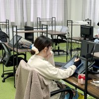千葉スタジオの作業風景