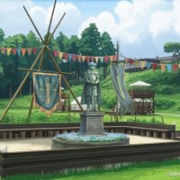 勇者ヒンメルの像のフォトスポットのイメージ画像（ＴＨＥ　ＦＡＲＭ提供）
