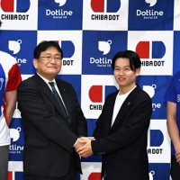 千葉ドット主将「結果こだわる」　千葉市役所訪問し抱負