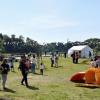 山田鯉のぼりまつり　メインイベント盛況　香取