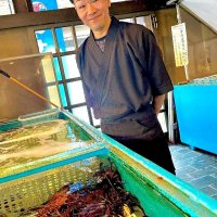中村さんといけすの伊勢海老