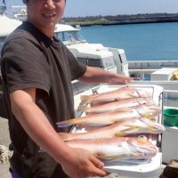 飯岡沖で釣り上げたアマダイ（写真は「清勝丸」提供）