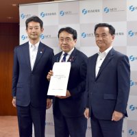 原油高　工業地帯支援を　経産相に熊谷知事緊急要望
