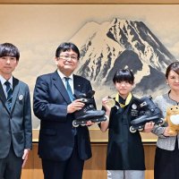 世界大会ジュニア部門Ｖ　アグレッシブインラインスケート　千葉市立弥生小６年　照屋瑠花さん　プロクラスでも活躍したい
