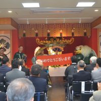 佐倉囃子の演奏も行われた麻賀多神社の竣工式