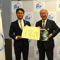 国際教育発展に貢献　元隊員の田仲さん表彰　ＪＩＣＡ