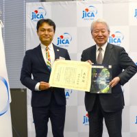 国際教育発展に貢献　元隊員の田仲さん表彰　ＪＩＣＡ