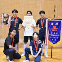 男子団体優勝の柏陵