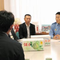 特産メロン盗難防げ　銚子、官民連携で対策　相次ぐ被害、高額事例も　犯行心理共有“見せる”警戒