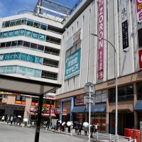 ＪＲ本八幡駅北口。再開発が順調に進むか注目される＝市川市