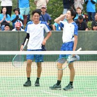 布施谷・鈴木組、接戦制す　木更津総合　ソフトテニス千葉県高校総体